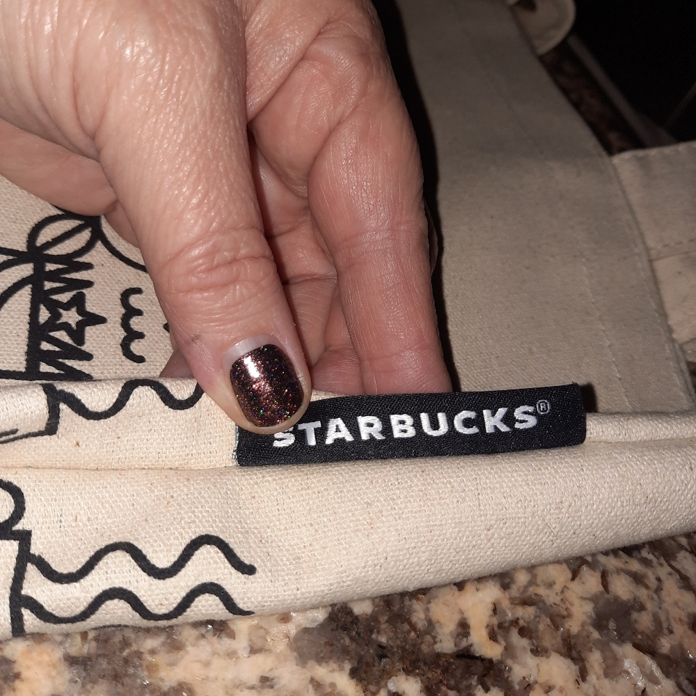 Starbucks canvas bas - Picture 2 of 3